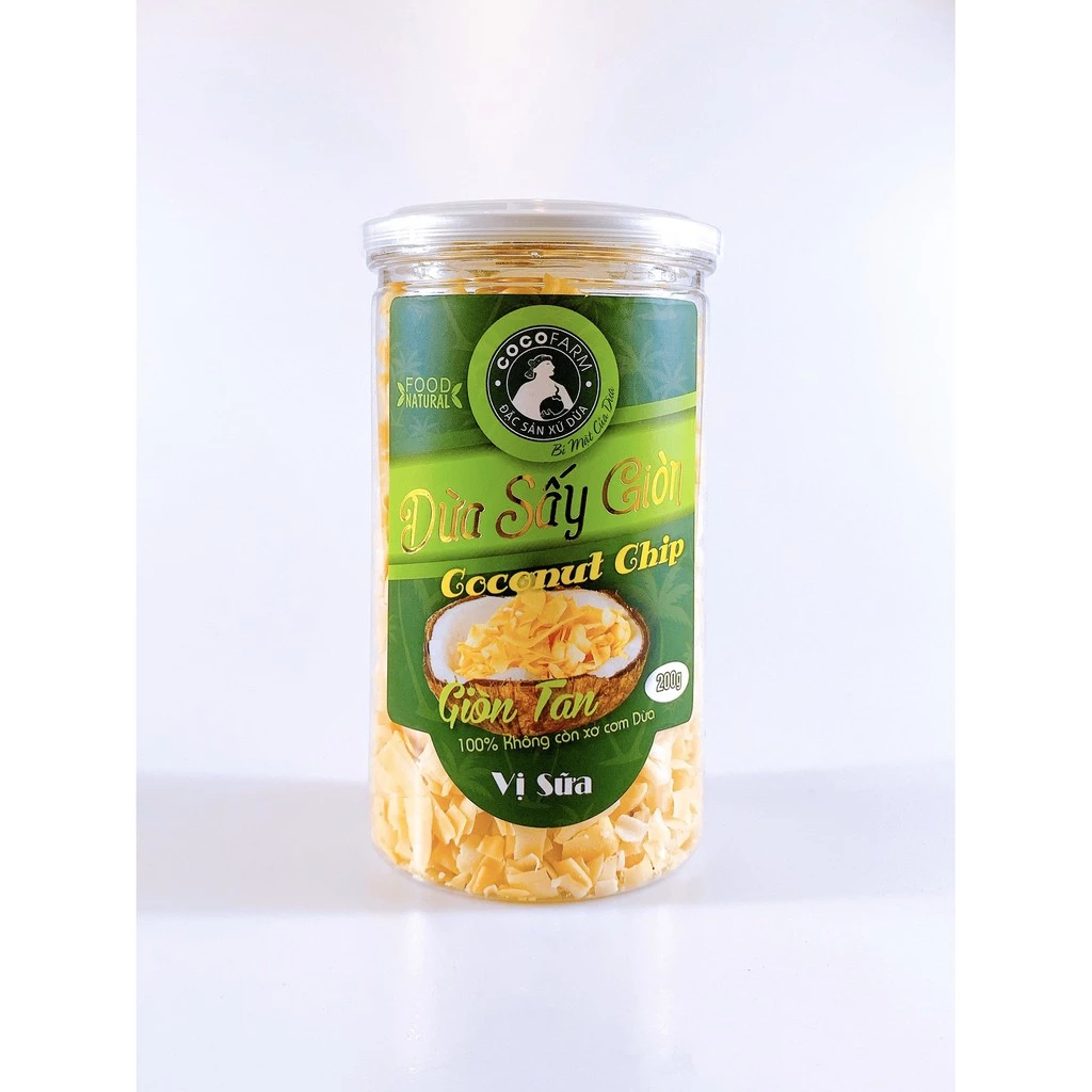 Dừa sấy giòn cao cấp vị Sữa - Ảnh 4