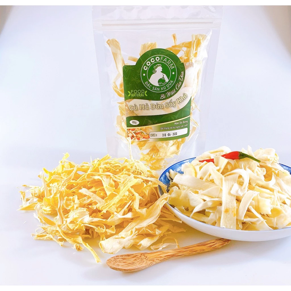 Củ hủ dừa sấy khô Cocofarm 50g - Ảnh 4