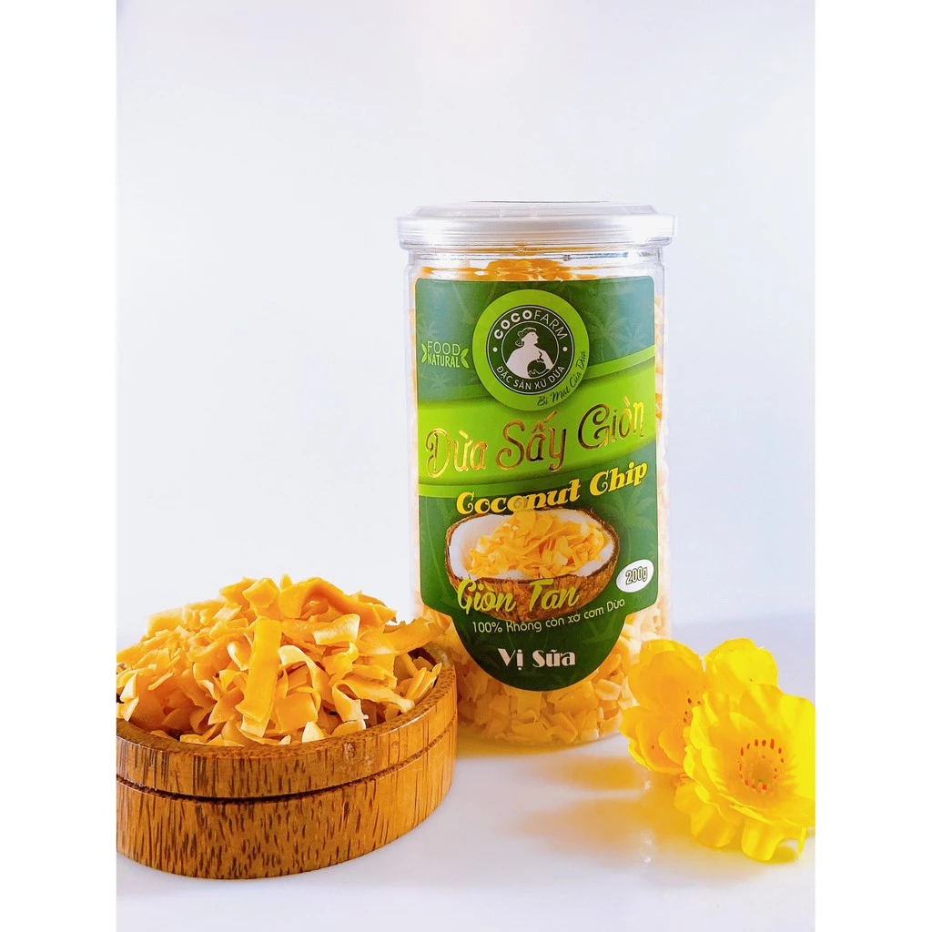 Dừa sấy giòn cao cấp vị Sữa - Ảnh 3