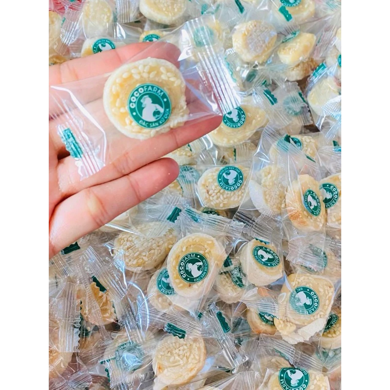 Kẹo Dừa Dứa Non Cocofarm ít đường hộp 300g - Ảnh 3